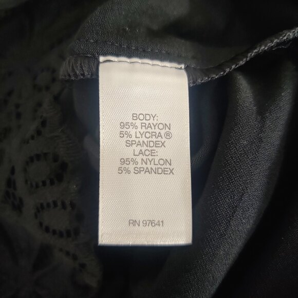 J. Jill XS Wearever Collection‎ NWT Dress Floral Lace Sleeve Back Shift - Picture 4 of 4